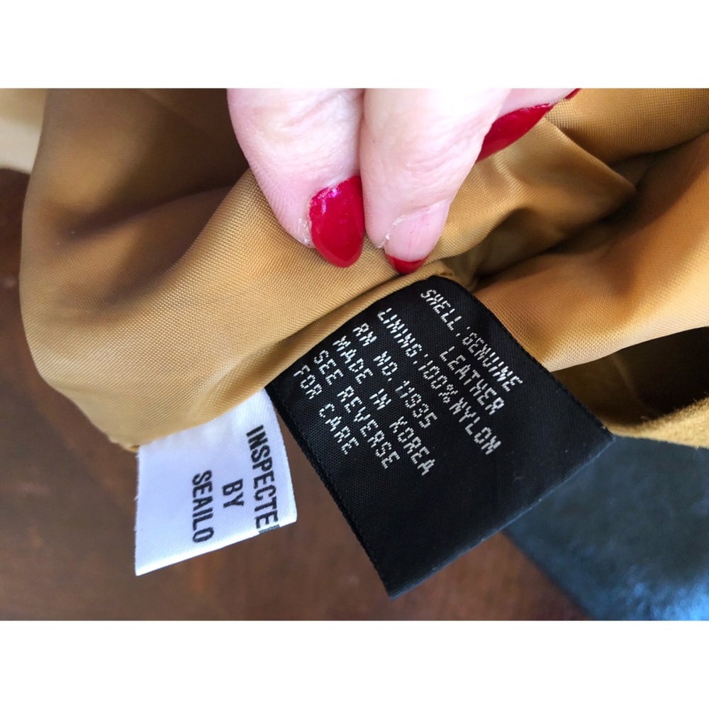 Vintage Hunt Club suede skirt - Picture 5 of 9